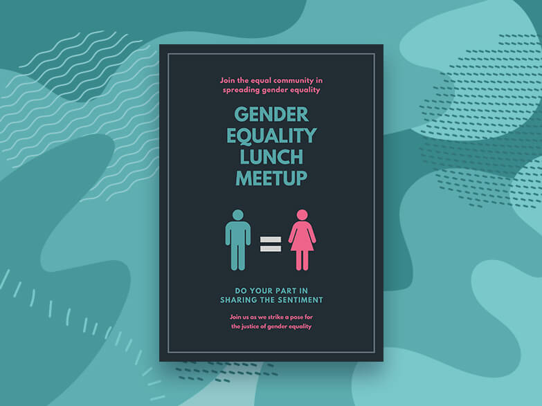 gender equality poster